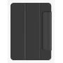 Pomologic BookCover custodia per iPad Pro 11 (2024) M4 – folio nero con supporto, funzione sleep/wake, supporto Apple Pencil