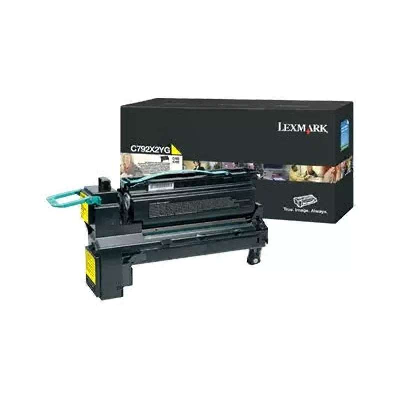 Lexmark C792X2YG cartuccia toner gialla ad altissimo rendimento