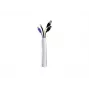 MB guaina per cavi autoavvolgente universale 25mm argento 25m