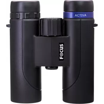Binocolo Focus KHB5-10X32 10x32 a prismi a tetto - impermeabile, antiappannamento, BaK-4, multistrato, rivestito in gomma, nero