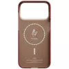 Custodia PITAKA Edge Ink Horse Painting per Apple iPhone 17 Pro – fibra aramidica cinabro snap-on con MagSafe