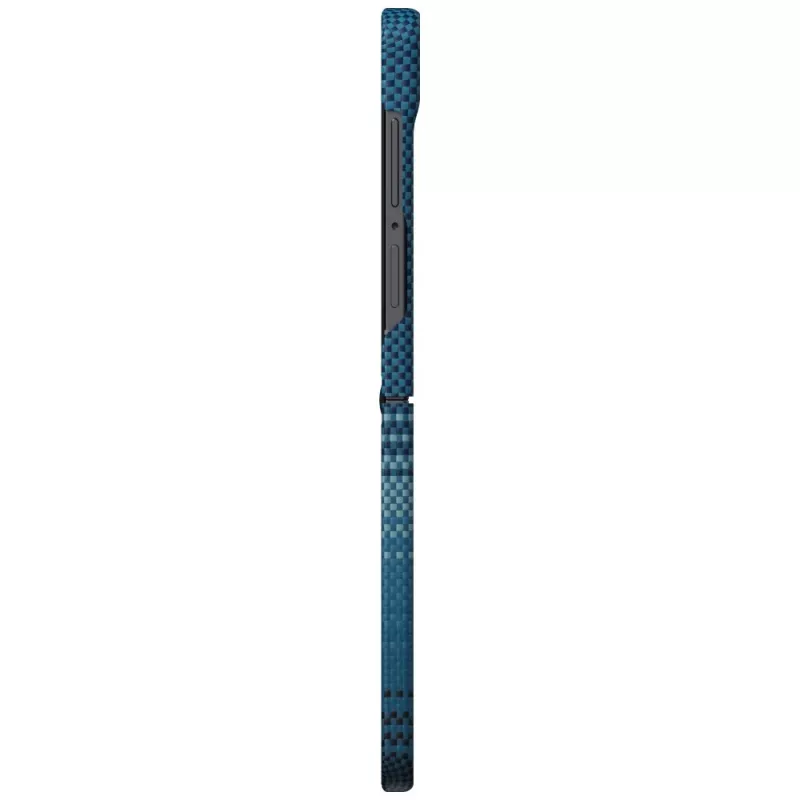 Custodia PITAKA Edge per Samsung Galaxy Z Flip8 Moonrise - custodia in fibra aramidica MagSafe