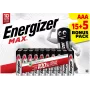 Energizer Max Micro AAA batterie alcaline 1,5 V confezione da 20 (E303349400)