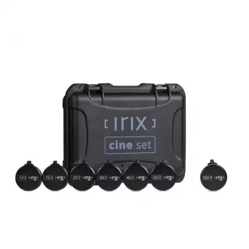 Irix Cine Directors Set per Sony E, metrico (ICDS-SE-M): obiettivi cine macro 11, 15, 21, 30, 45, 65 e 150 mm con valigia