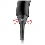 Asciugacapelli pieghevole Valera MatrixCare AI rosso 1800W
