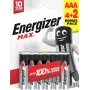 Energizer Max Batterie alcaline AAA, 1,5 V, confezione da 6 (4+2)
