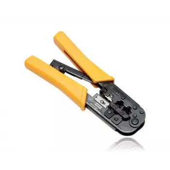 Fluke pinza crimpatrice modulare spellafili tronchese per cablaggio voce e dati RJ45 RJ12 RJ11 RJ22