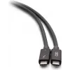 C2G cavo Thunderbolt 4 USB-C 2,5 piedi - 40Gbps, 100W PD, 8K, nero