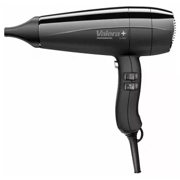 Valera Swiss Light SL 3200 asciugacapelli nero 1800 W Ionic Cool Shot 2 bocchette concentratrici