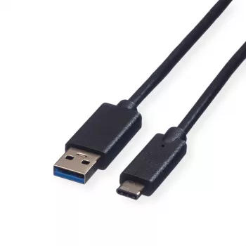 ROLINE cavo USB 3.2 Gen 1 A a C, 1 m, nero