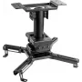 VALUE supporto a soffitto per proiettore heavy-duty, fino a 45 kg, nero