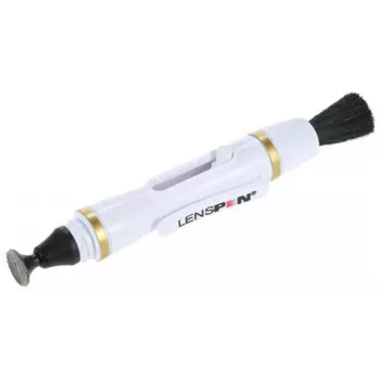 Lenspen NLP-1 NEW penna per la pulizia delle lenti per obiettivi fotografici, binocoli, telescopi, occhiali | a base di carbonio, pennello retrattile, clip da tasca