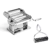 Marcato Atlas+ Chrome Macchina per pasta con Pastabike Multi-Cutter