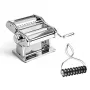 Marcato Atlas+ Chrome Macchina per pasta con Pastabike Multi-Cutter