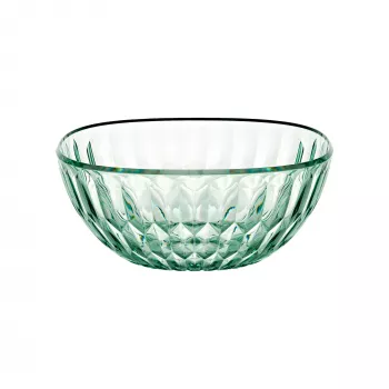 Guzzini Vanity Piatto da portata 30 cm, verde matcha, plastica riciclata
