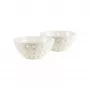 Guzzini Le Murrine Set 2 ciotole 12 cm madreperla/bianco/madreperla