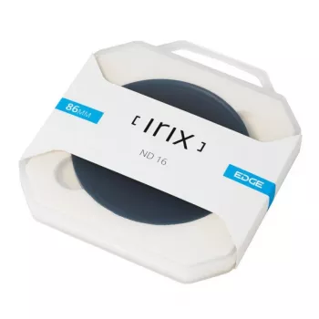 Filtro neutro ND16 Irix Edge 86mm - riduzione luce 4 stop, vetro ottico multistrato, montatura in alluminio sottile