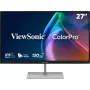 Monitor professionale ViewSonic VP2766-2K 27 pollici QHD IPS con USB-C 65W, KVM, calibrazione hardware