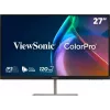 Monitor professionale ViewSonic VP2766-2K 27 pollici QHD IPS con USB-C 65W, KVM, calibrazione hardware
