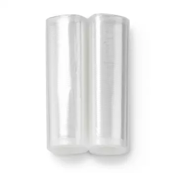 MagicVac 2 rotoli di pellicola per sottovuoto, 15 cm x 6 m, 2 rotoli, trasparente, senza BPA, universali