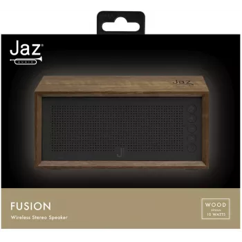 Jaz altoparlante wireless Bluetooth, marrone (TEJZSPEAKFUSIONBTB)