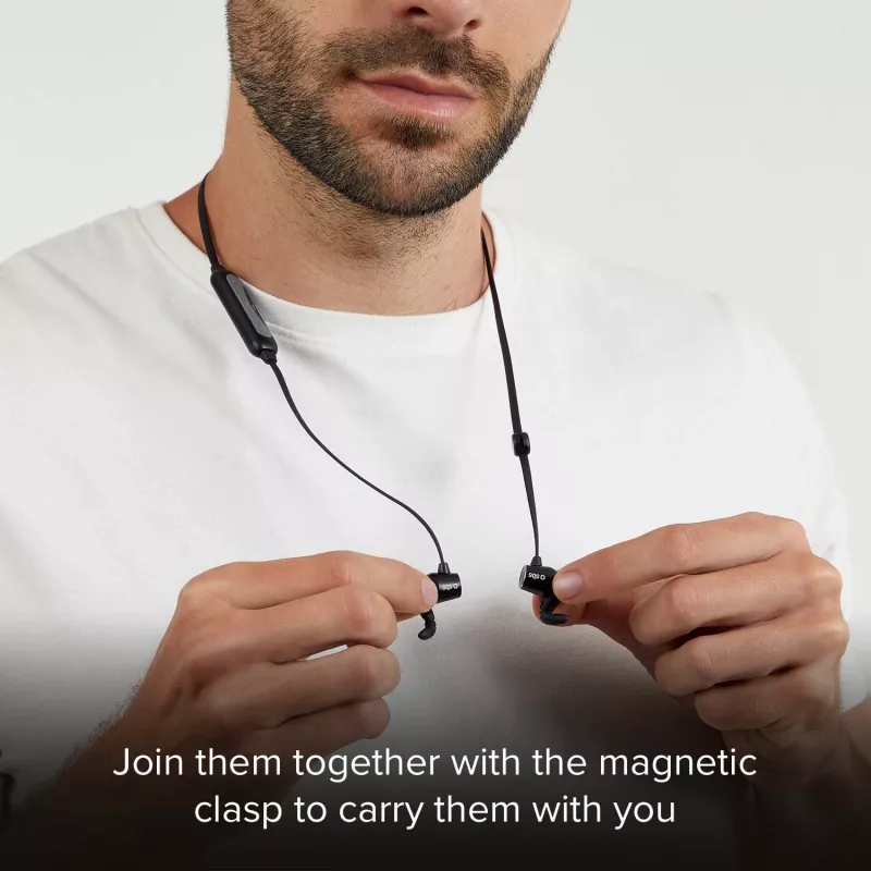 SBS TEEARBT501K Auricolari Bluetooth in-ear senza fili con microfono, Nero