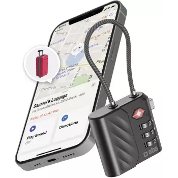 SBS lucchetto per bagagli con FindMy (TEFINDLOCK)