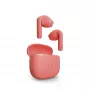 SBS TEEARTWSGOPODSR Auricolari True Wireless Stereo con custodia di ricarica, Bluetooth 5.0, Touch Control, Rosso