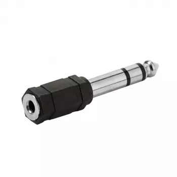 Vivanco VVAJACKAD35F63M Adattatore jack 3,5 mm (femmina a maschio) Stereo