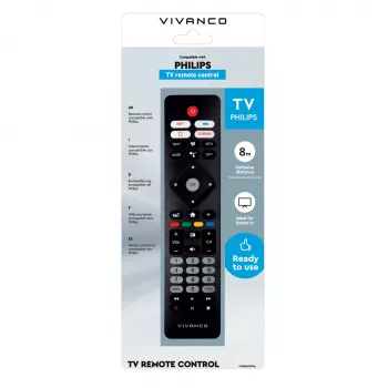 Vivanco VVREMOTEPHIL Telecomando universale per TV Philips