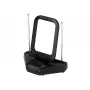 Vivanco VVTVANTLCIRCLE antenna interna DVB-T/T2 attiva con amplificazione 28 dB, nero