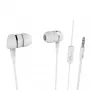 Vivanco Smartsound auricolari in-ear con microfono, bianchi (VVEARSMARTW)