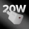 SBS caricabatterie da parete USB-C PD 20W - bianco