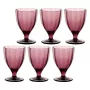 ROSE&TULIPANI set di 6 bicchieri Amami - viola, 300 ml