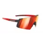 Salice 027RW nero/RW rosso occhiali da sole sportivi con lenti intercambiabili