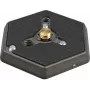 Manfrotto 130-38 piastra a sgancio rapido con vite da 3/8