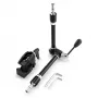 Manfrotto 143R braccio magico articolato con supporto per fotocamera, portata 3 kg, alluminio, nero