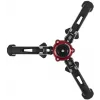 Manfrotto MVMXPROBASE piede per treppiede fluid con movimento FLUIDTECH 3D per treppiedi XPRO, nero