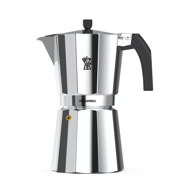 PEZZETTI Italexpress caffettiera da piano cottura 0,7 L alluminio nero