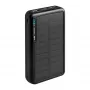 SBS power bank solare 20000 mAh ricarica rapida nero