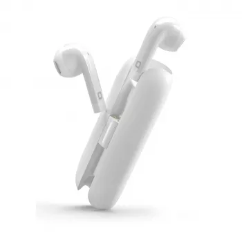 SBS Nu Blade auricolari wireless TWS, bianchi (TEEARTWSBLADEBTW)