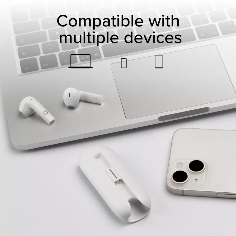 SBS Nu Blade auricolari True Wireless (TWS), bianchi (TEEARTWSBLADEBTW)