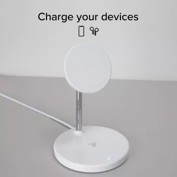 SBS base di ricarica 2in1, bianco (TEWIRMAG2IN1)