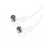 Vivanco cavo antenna SAT 1,5 m bianco
