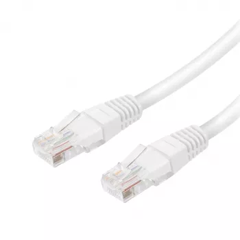 Vivanco VVITLAN5E2000W cavo patch di rete Cat5e UTP 20m bianco