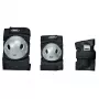 SPOKEY Roces Extra Three Pack protezioni per skate nero-grigio taglia L