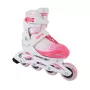 Roces Jokey X Girl pattini inline regolabili 34-37 bianco rosa