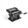 Marcato Atlas+ macchina per pasta nera 150 mm macchina per pasta manuale con 10 livelli di spessore e 3 accessori integrati