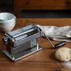 Marcato Atlas 150 Roller Premium macchina per pasta manuale, acciaio cromato, rulli 150 mm, 10 livelli di spessore, argento