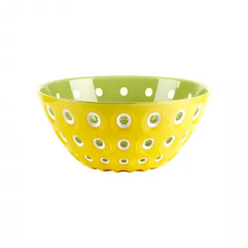 Guzzini Le Murrine piatto da portata 25 cm giallo zafferano/bianco/verde acqua